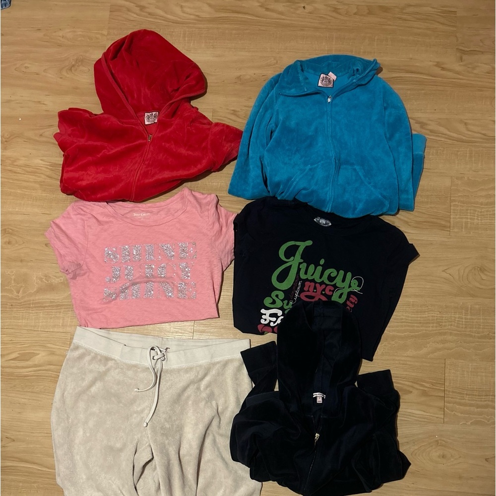 Juicy couture bundle of 6